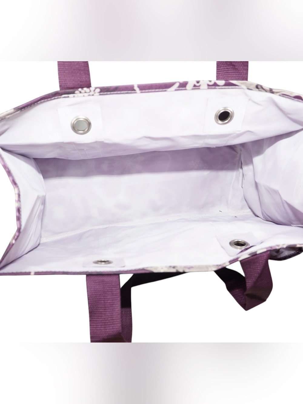 Thirty-one BOGO FREE SALE Purple Plum Awesome Medium Utility Tote - Picture 5 of 7